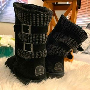BearPaw Suede Winter Boots Size 11